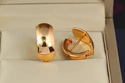 Сережки Xuping Jewelry італійка 1.8 см золотисті - мініатюра 2