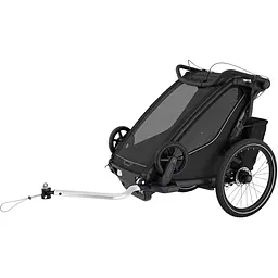 Дитяча коляска Thule Chariot Sport 2 Single (Black) (TH 10201030) - мініатюра 4