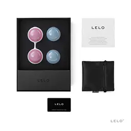 Набір вагінальних кульок Lelo Beads, діаметр 3,5 см, змінне навантаження, 2 х 28 г і 2 х 37 г - мініатюра 4