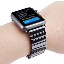 Ремінець PRC для Apple Watch 49/45/44/42mm Ceramic Black [88449] - мініатюра 3