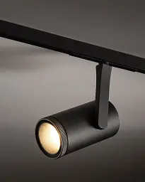 Магнітний трековий світильник Nowodvorski 11716 NANO-LVM Spot Zoom LED 1x15W 3000K 500Lm IP20 чорний - мініатюра 4