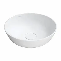 Умивальник Omnires Silk 40x40 white matt SILKR400BM, Білий матовий