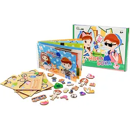 Розвиваюча іграшка PuzzleOk Мока Бока Будиночок Puz-88892 103 деталі