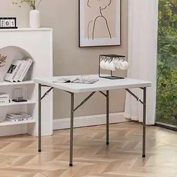 Стіл складний SpringFun 88x88x74 пластик білий - ak-88 колір Білий - мініатюра 7