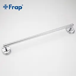 Рушникотримач 55 см Frap F1901 1/40, Хром - мініатюра 4