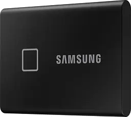 Зовнішній SSD накопичувач Samsung T7 Touch 1 TB Black [MU-PC1T0K/WW] [84790] - мініатюра 3