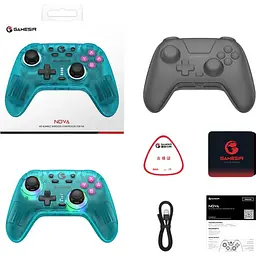 Геймпад XiaoJi GameSir T4 Nova Neon Teal [122729] - мініатюра 5