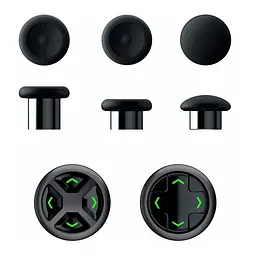 Дротовий геймпад Razer Wolverine Ultimate Xbox One Controller RGB, чорний (RZ06-02250100-R3M1) - мініатюра 7