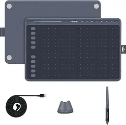 Графічний планшет Huion HS611 Space Grey [82331] - мініатюра 5