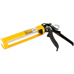 Пістолет монтажний для силікону Mastertool 355мм напіввідкритий 80-0234