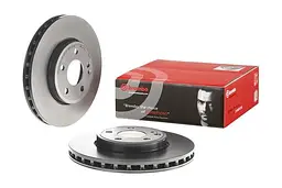 Диск гальмівний передній вентильований Mercedes A-class, Gla, B-class, Cla 11-22р Brembo (09.B344.41) - мініатюра 2