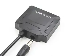 Перехідник USB 3.1 Type-C SATA III F 2.5"/3.5" 7+15 pin з БЖ - мініатюра 2