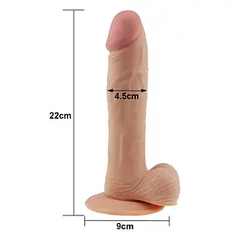 Фалоімітатор - The Ultra Soft Dude 9" - мініатюра 5