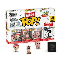 Набор виниловых фигурок Funko Bitty POP История игрушек Джесси 4 шт