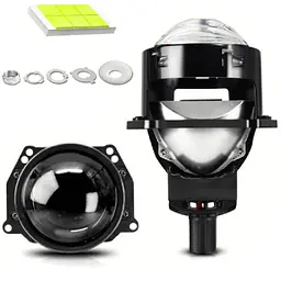 Автомобільні BI-LED лінзи D2.5" дюйми D65 мм A5 55 / 75Вт 5500К 2 шт.