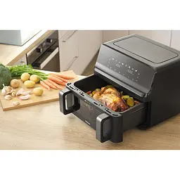 Мультипіч Sencor Dual Vita Fryer чорний 9 л 2700 Вт (SFR9650BK) - мініатюра 10