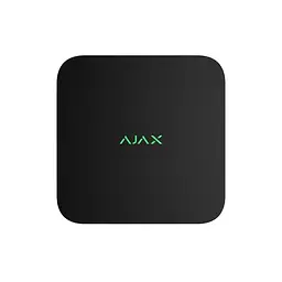 IP-відеореєстратор 16-канальний 8Mp Ajax NVR DC (16ch) Black (26-00570) - мініатюра 1
