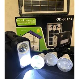 Ліхтар з сонячною батареєю та функцією power bank YJ-8018 8017S - мініатюра 6