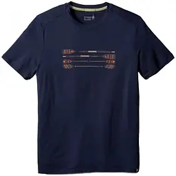 Футболка Smart Wool Men's Merino 150 Paddles And Oars Tee Deep Navy XL (1033-SW 16047.092-XL)