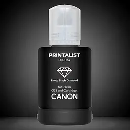 Чорнило PRINTALIST для Canon 140г Photo Black водорозчинне (PL-INK-CANON-PB) - мініатюра 6