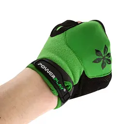Велорукавички Power Play 5284 B, Green - XS - мініатюра 2