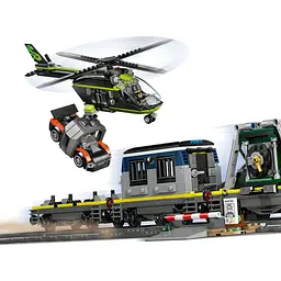 Конструктор LEGO City Пограбування поліцейського поїзда 1313 деталей (60508) - мініатюра 3