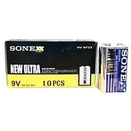 Батарейка Sonex Krona Super Heavy Duty 9v 10 шт (91238)