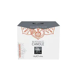 Масажна свічка Hot Shiatsu Massage Candle Sandalwood, 130 г - мініатюра 2