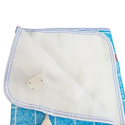 Електричне простирадло двоспальне синє термопростирадло 150х113см 86W Electric Blanket - мініатюра 4