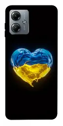 Чохол Demsky Серце України для Motorola Moto G14