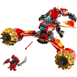 Конструктор LEGO Ninjago Штормовий робот-вершник Кая 333 деталей (71830) - мініатюра 2