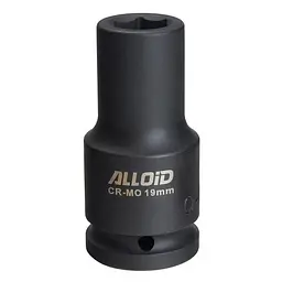 Торцева головка ударна глибока 3/4"DR, 19 мм. Alloid. GUG-71119