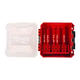 Набір алмазних коронок Diamond Plus/Max MILWAUKEE, (1/4'' Hex) (діаметр 6мм, 5шт) (свердління з водою) пластиковий кейс