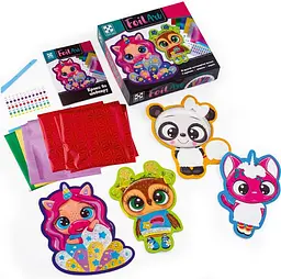 Набір творчості Vladi Toys Foil Art Чарівні тваринки, укр. мова (VT4433-10) - мініатюра 2