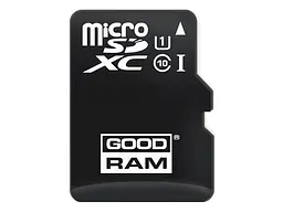 Карта памяти GOODRAM microSDXC UHS-I Class10 + SD-adapter 128 GB (M1AA-1280R12)