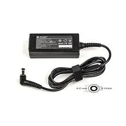 Блок живлення для монітора PowerPlant for monitor LG 220V, 19V 25W 1.3A (6.5*4.4) with pin (LG25F6544) - мініатюра 1