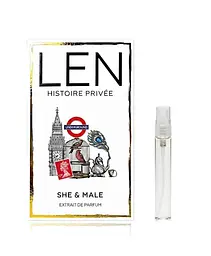 Екстракт Мініатюра Len Fragrances She & Male 1.8 мл 