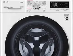 Пральна машина LG з фронтальним завантаженням F2V5WS0W, 6,5кг, 1200, A+++-20%, Пар, глибина 45см, Дисплей, Інвертор, Білий (F2V5WS0W) - мініатюра 11