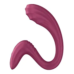 Вибратор Satisfyer G for Goddess 3 Wine Red Вагинально-клиторальный