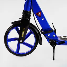 Самокат Best Scooter 80-105х46.5х13.6 см Синій 000248241 - мініатюра 4