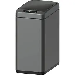 Відро для сміття сенсорне прямокутне Koer TC-020408-07 8 л graphite KR5590, Графит