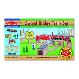 Дерев'яний набір Melissa&Doug Залізнична дорога (MD704) - мініатюра 5