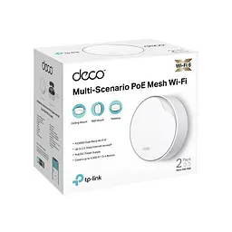 Домашня Mesh Wi-Fi система (2 шт у комплекті), Deco X50-PoE(2-pack) TP-LINK - мініатюра 5