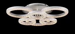Люстра стельова LED Splendid Ray L2722/3+3, 152W, білий, з пультом, димер, сучасний стиль - мініатюра 3
