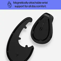 Комп'ютерна миша HP 920 Ergonomic Vertical WL/BT чорний teh0014074 - мініатюра 4