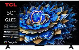 Телевізор 50" QLED 4K 60Hz Smart Google TV Black TCL teh0025158