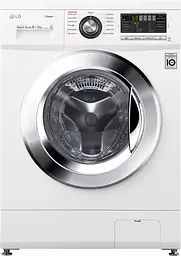 Прально-сушильна машина LG F1296CDS3, 6кг (3кг), 1200, П, Пар, глибина 44см, Дисплей, Інвертор, Білий (F1296CDS3) - мініатюра 2