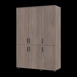 Шафа для одягу Doros Торн Кремона Канноло 3 ДСП (полиці) 135х51.6х200 (44900476) - мініатюра 2