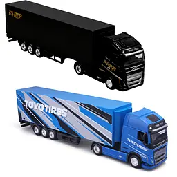 Автомодель Bburago Фура Volvo FH16 Globetrotter 750 XXL 1:43 в асортименті (18-31461)