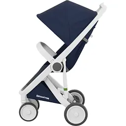 Прогулянкова коляска Greentom Classic Blue-White (8718858972319) - мініатюра 3